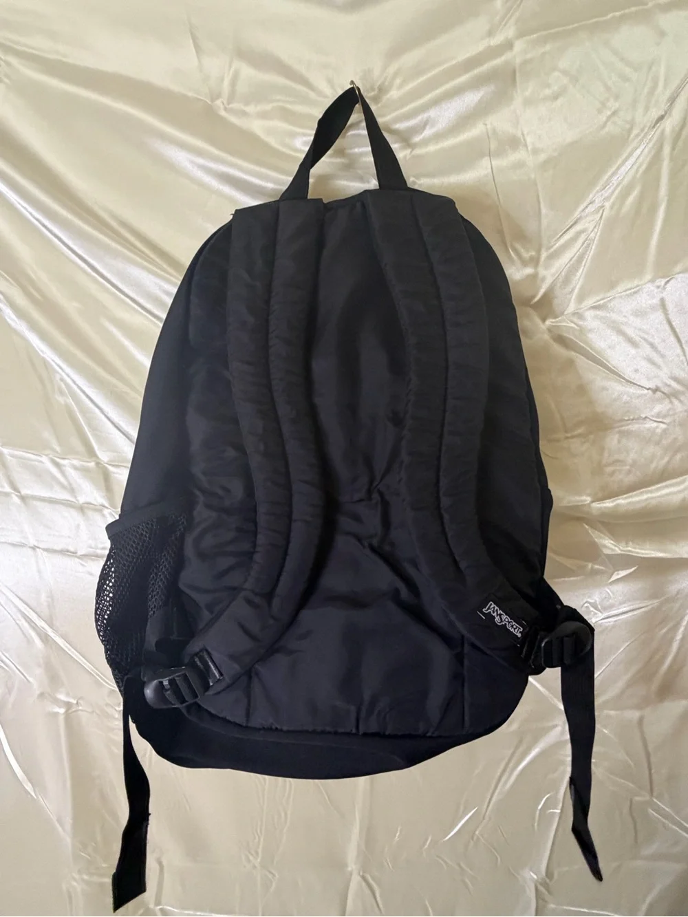 JanSport Big Student Black Backpack Large Multi Pocket School Laptop Bag